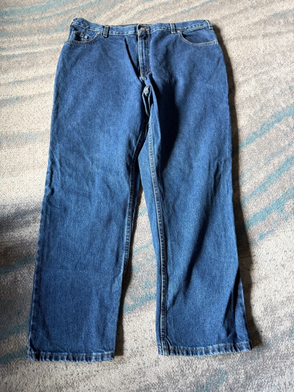 Men's 42x32 Faded Glory Blue Denim Jeans